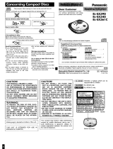 Panasonic SLSX340 User manual
