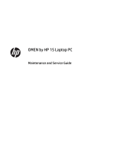 HP OMEN - 15-dc0009nw Service guide