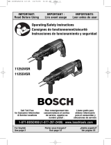 Bosch 11253VSR GBH2-26 Owner's manual