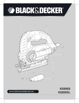 Black & Decker KS800S Owner's manual