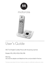 Motorola K704 User manual