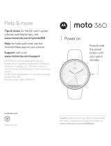 Motorola Moto 360 Quick Help/Reference Manual