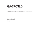 Gigabyte GA-7PCSLD User manual
