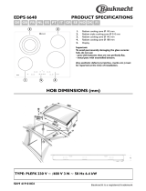 Bauknecht EDPS 6640 IN Owner's manual