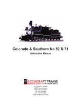 Accucraft trains 71 User manual