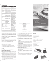 Bosch TDS2511GB Operating instructions