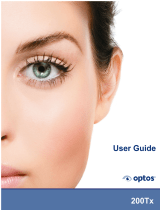Optos 200tx User manual