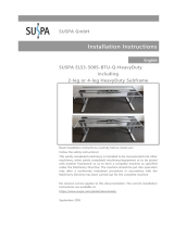 Suspa ELS3-500S-BTU-Q-HeavyDuty Installation Instructions Manual