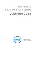 Dell Force10 S50N Series Quick start guide