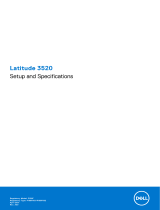 Dell Latitude 3520 User manual