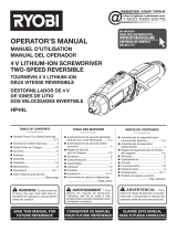 Ryobi HP44L Owner's manual