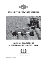KUHN ALTERNA 400 Assembly & Operators Manual