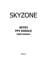 SkyZone SKY03 User manual