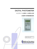 Irradian L203 User Handbook Manual
