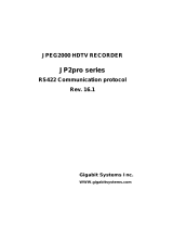 Gigabit Systems JPEG2000 Communication Protocol Manual