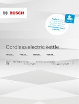 Bosch TWK3M127GB/01 Operating instructions