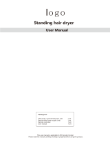 Topbandlogo B1D Standing Hair Dryer