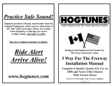 Hogtunes 3 Way For The Freeway Installation guide