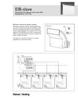 Glamox heating 3001 EIB slave module User manual