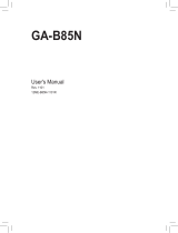 Gigabyte GA-B85N Owner's manual