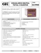 CET GCM50 Owner's manual