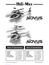 Heli-Max Novus CX User manual