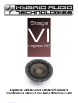 Hybrid Audio Technologies Legatia L4SE Stage VI Carbon Specifications Library & Car Audio Reference Manual