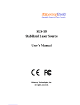 ShinewayTech SLS-50 User manual