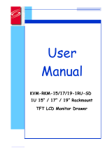 SmartVM KVM-RKM-19-1RU-SD User manual