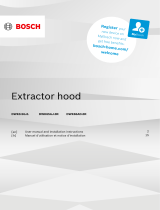 Bosch DWK095G60/01 User manual and assembly instructions