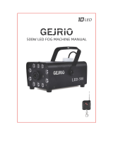 GEJRIO FM8810 500W LED Fog Machine User manual