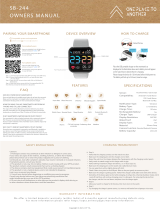 OPTA SB-244 smartwatch Owner's manual
