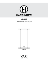 Harbinger VR412 Owner's manual