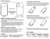 NEWDERY External Battery Case User manual