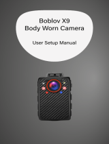 BOBLOV X9 Body Worn Camera User manual