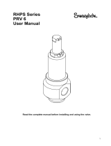 Swagelok RHPS Series User manual