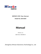 Winsen GM-502B User manual