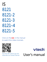 VTech IS8121-4 User manual
