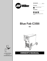 Miller BLUEFAB C350I Owner's manual