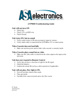 ASA ElectronicsAVP9000