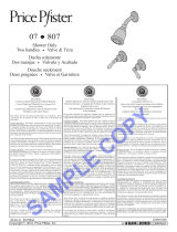 Pfister 007-81BC Instruction Sheet