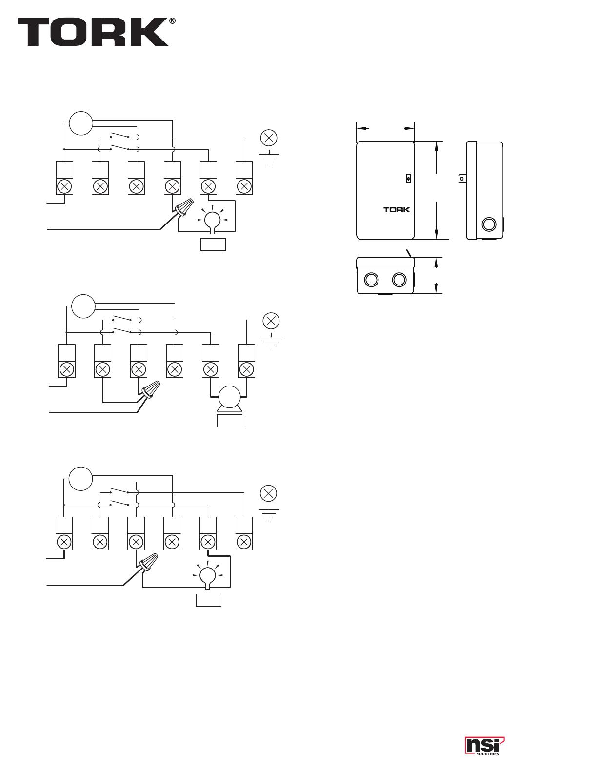 Tork 1109A User manual