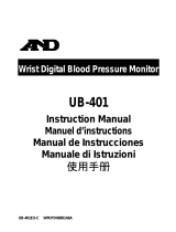 A&D UB-401 User manual