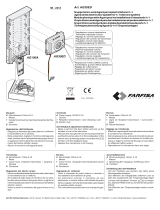 ACI Farfisa AG30ED Owner's manual