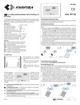 ACI Farfisa FP52 Owner's manual