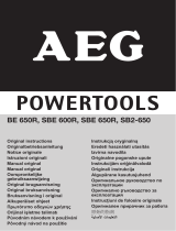 AEG BE 650R Datasheet