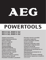 AEG BS 14 G2 NC-142C Owner's manual