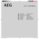 AEG CX7 Animal User manual