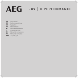 AEG LX9-2-WR-P User manual