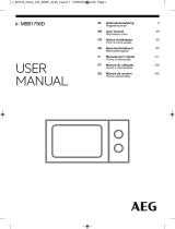 AEG MBB1756D-M User manual